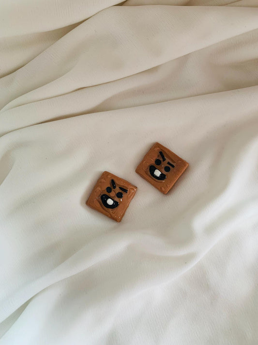 Handmade BT21 Shooky (Suga) earrings