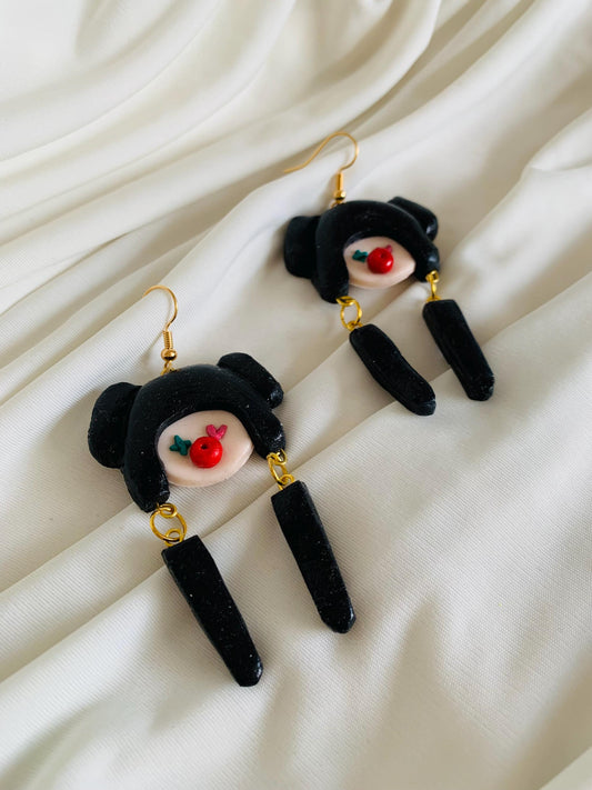 BTS JHopes Jack in the box mascot earrings