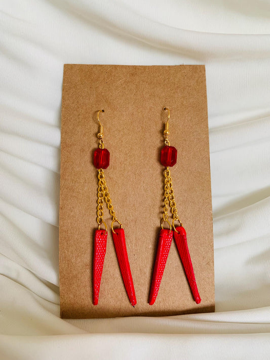 Chopsticks earrings - inspired by “Daechwita” song by Suga of BTS