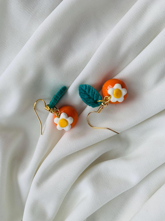 Oranges earrings