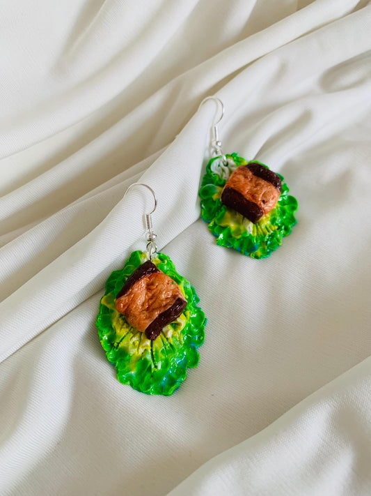 Korean samgyupsal earrings