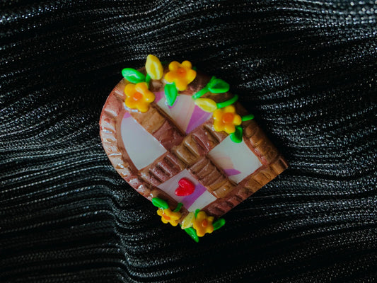 Jin “HEART on THE WINDOW” Brooch pin - K-Pop, Gift, bts, brooch, pin