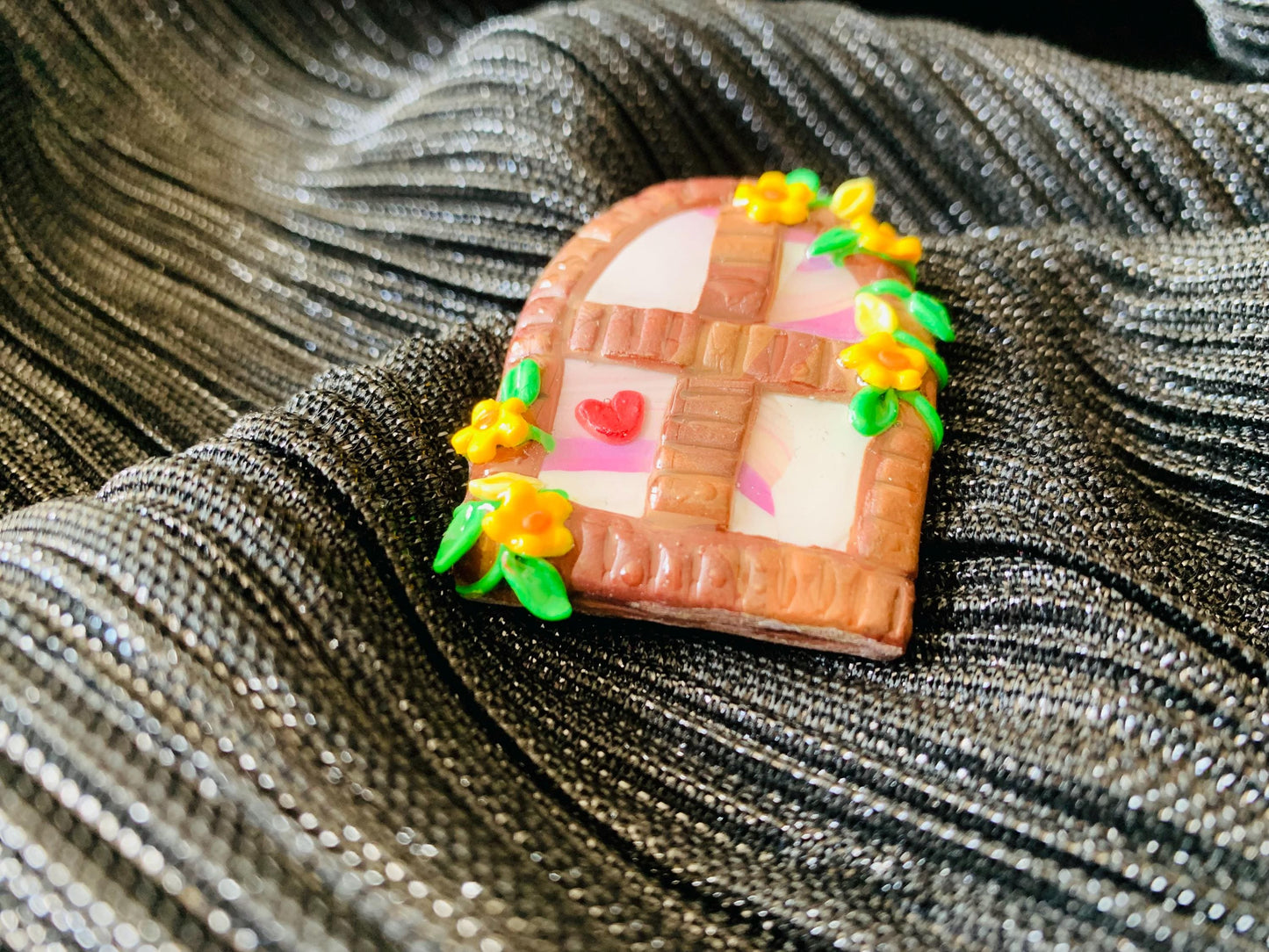Jin “HEART on THE WINDOW” Brooch pin - K-Pop, Gift, bts, brooch, pin