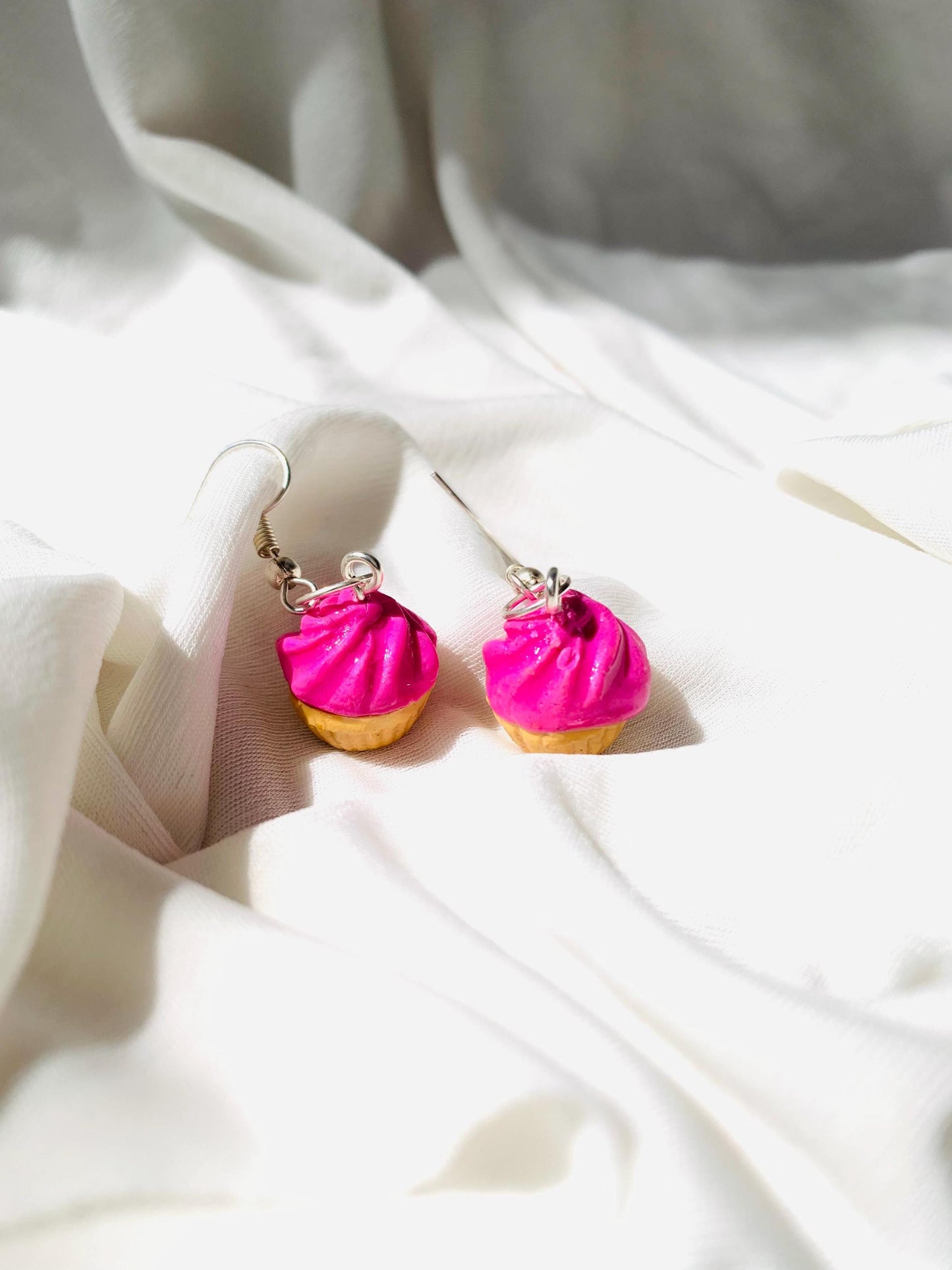 Mini cupcake earrings