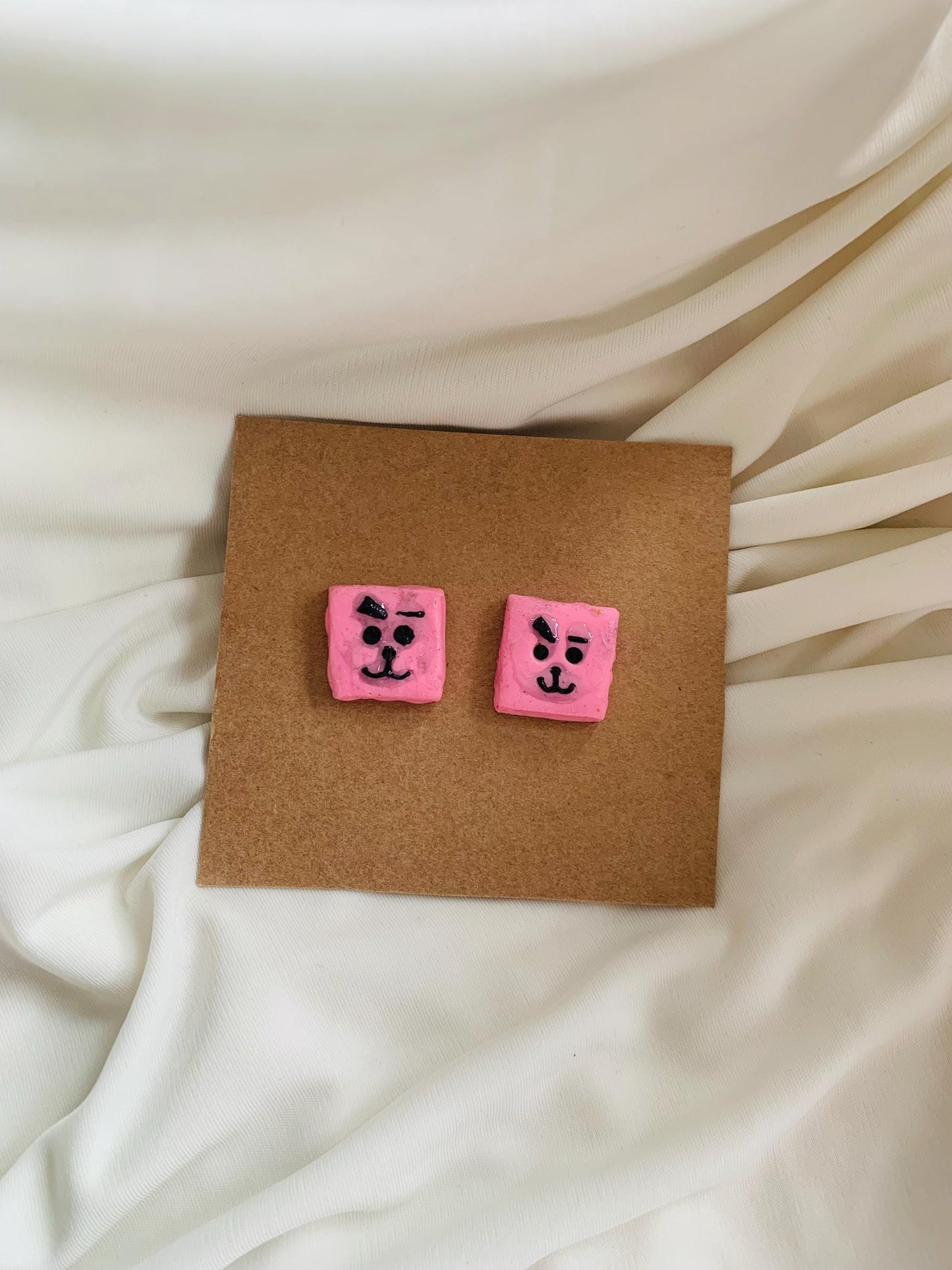 Handmade BT21 Cooky (JK/ Jungkook) earrings