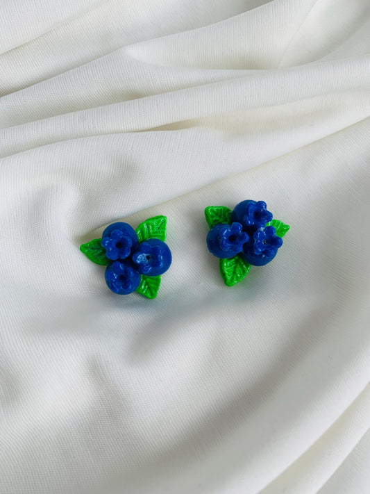 Blueberry earrings