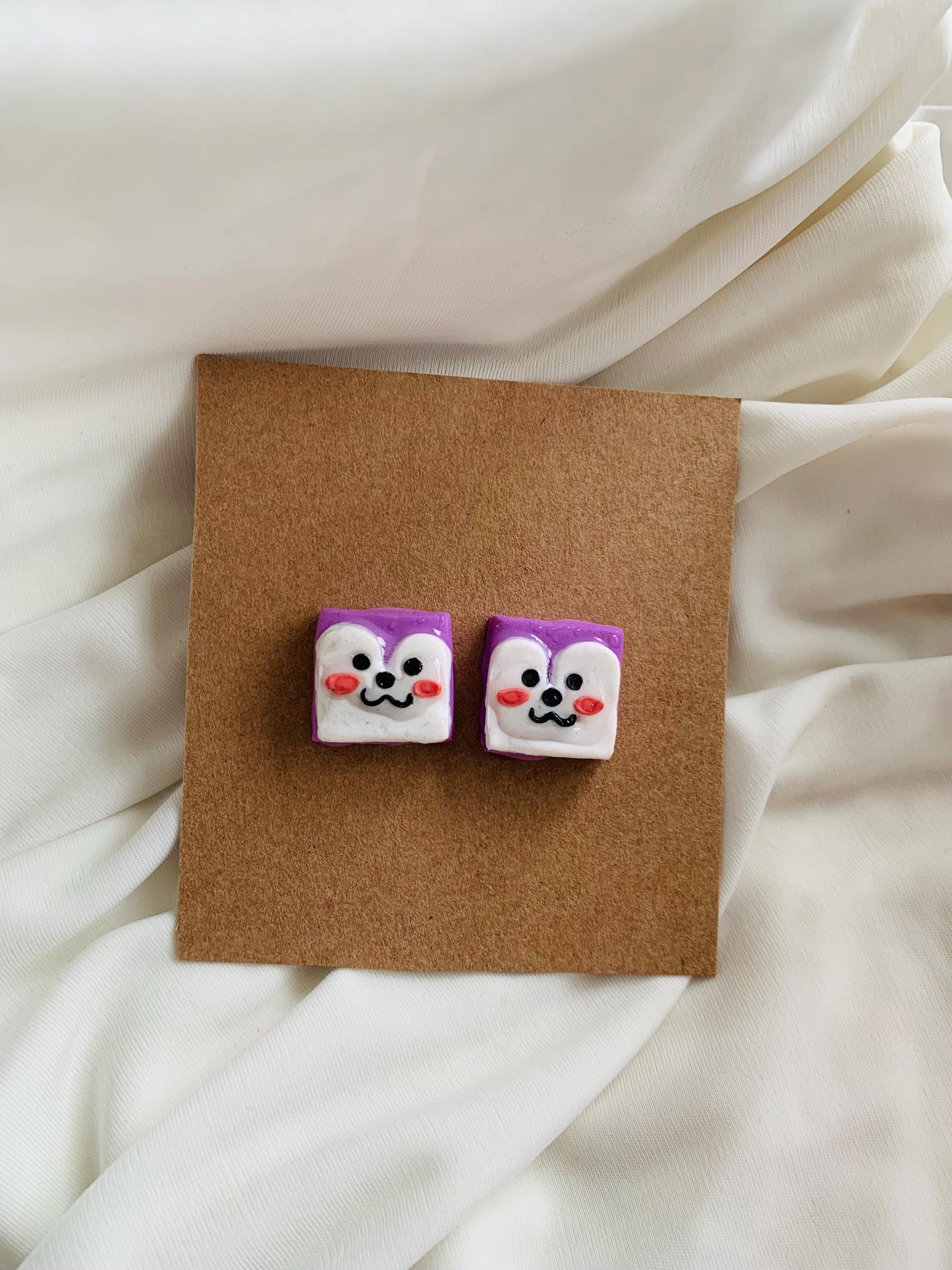 Handmade BT21 Mang (J-Hope) earrings