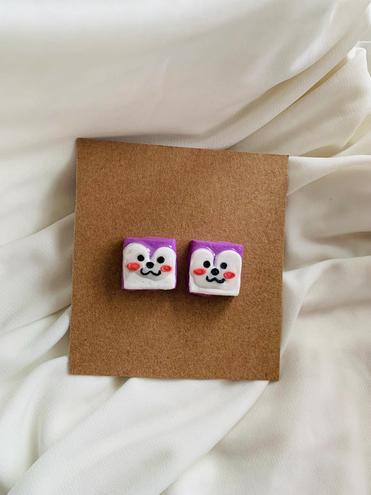 Handmade BT21 Mang (J-Hope) earrings