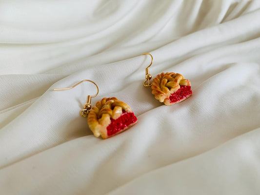 Cherry pie earrings
