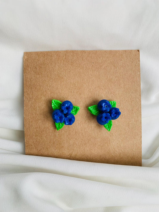 Blueberry earrings