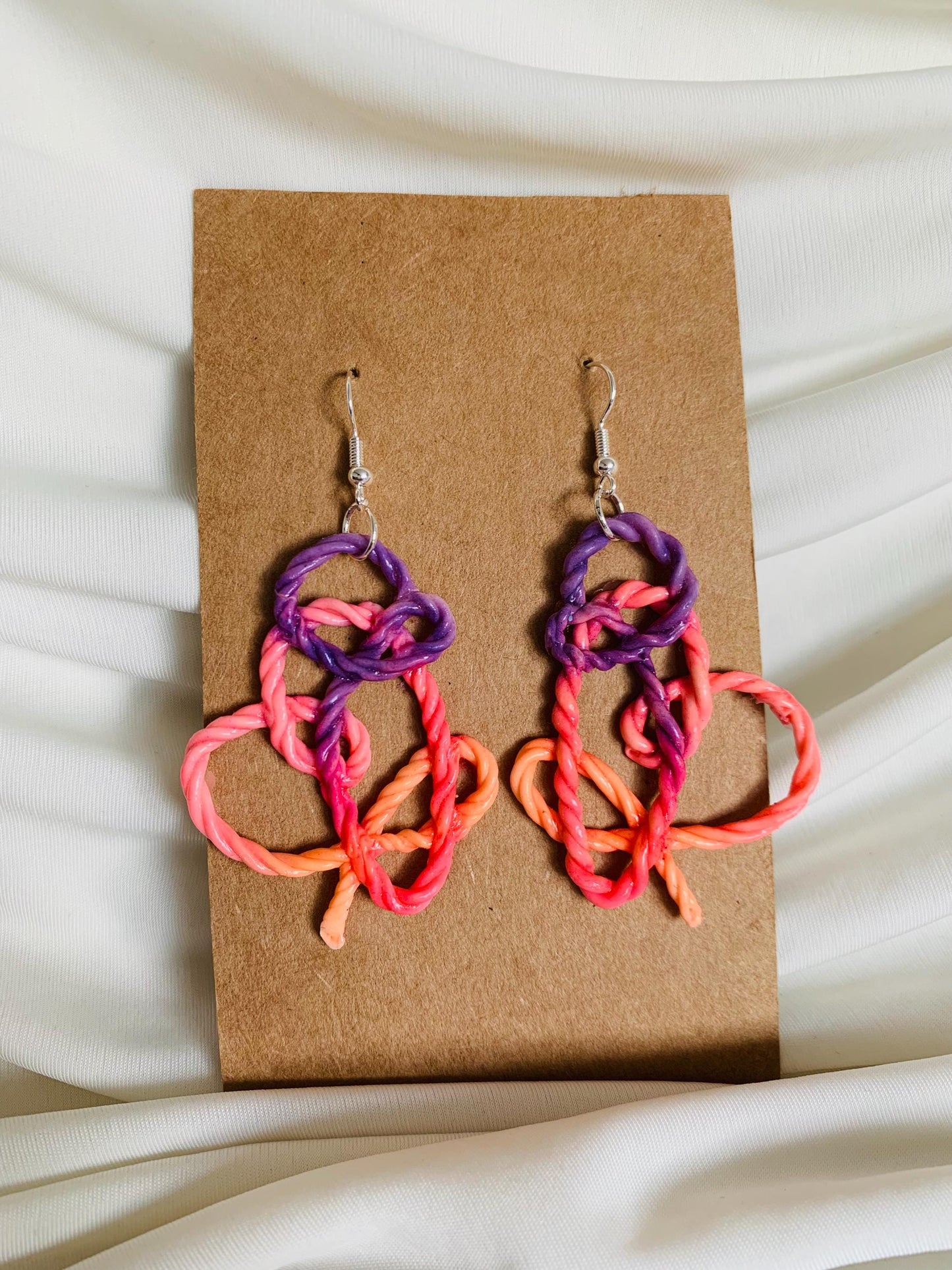 BTS Love yourself hearts earrings