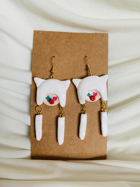 BTS Jhopes Jack in the box mascot’s earrings