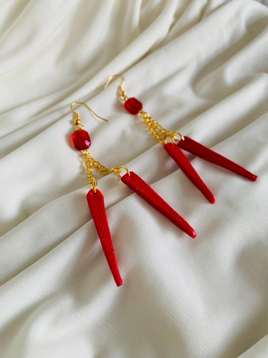 Chopsticks earrings - inspired by “Daechwita” song by Suga of BTS