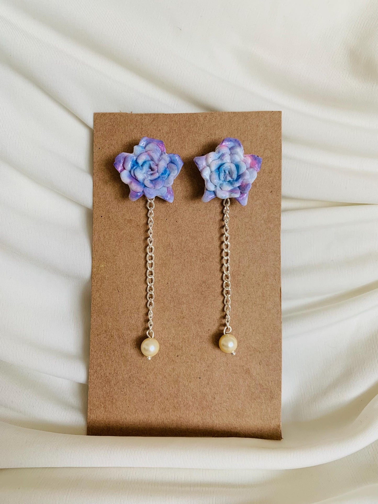 Smearaldo flower Earrings - inspired by “Smearaldo garden marching band” song by Jimin of BTS