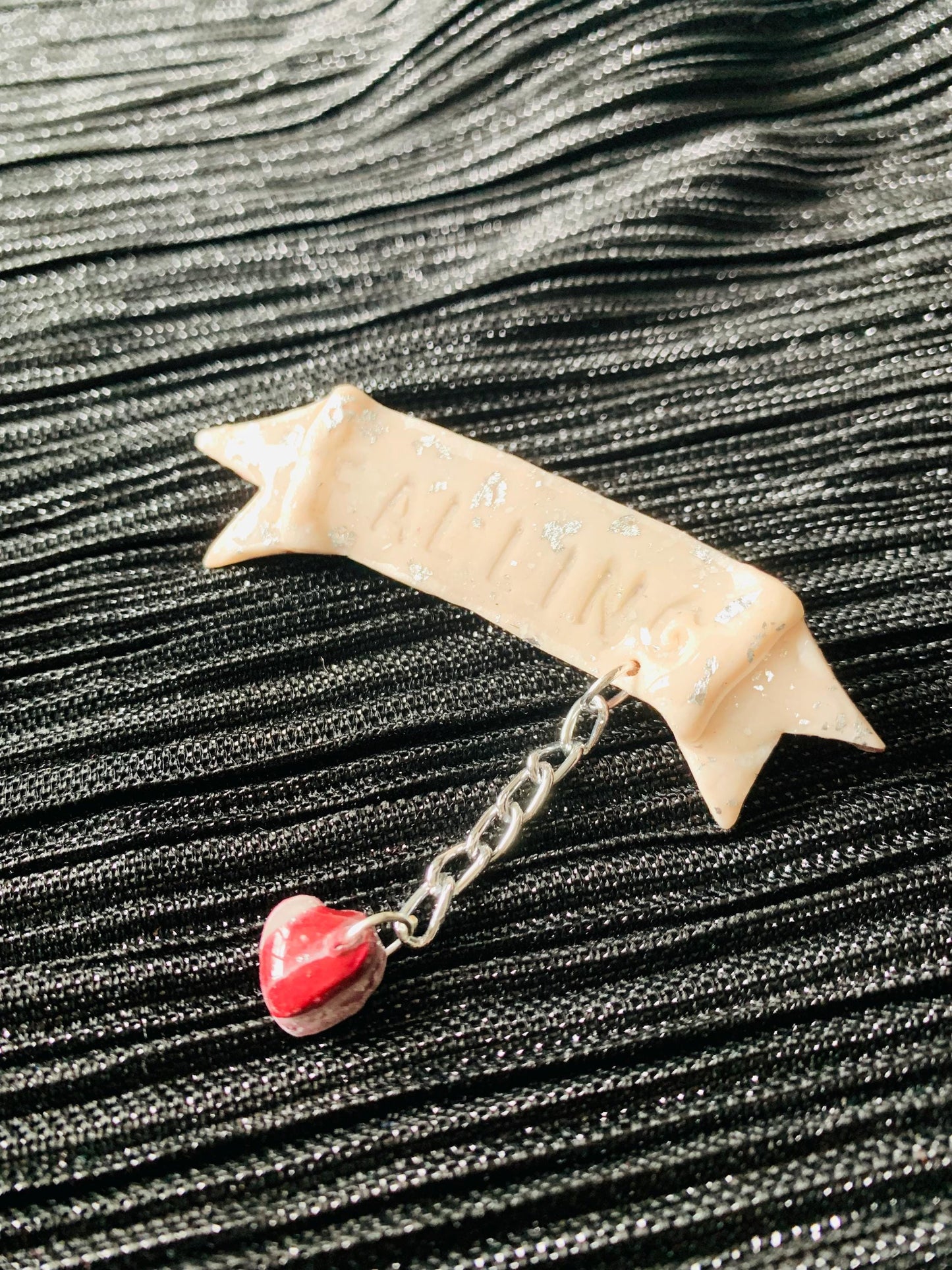 Jin “FALLING” Brooch pin - K-Pop, Gift, BTS, brooch, pin