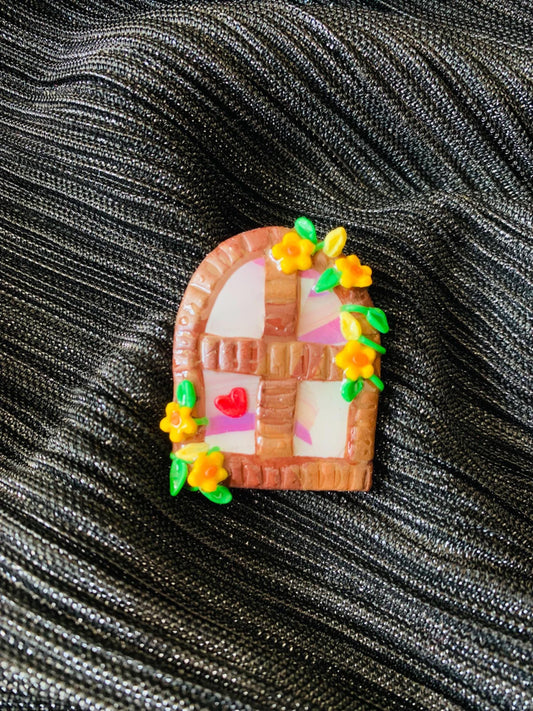 Jin “HEART on THE WINDOW” Brooch pin - K-Pop, Gift, bts, brooch, pin