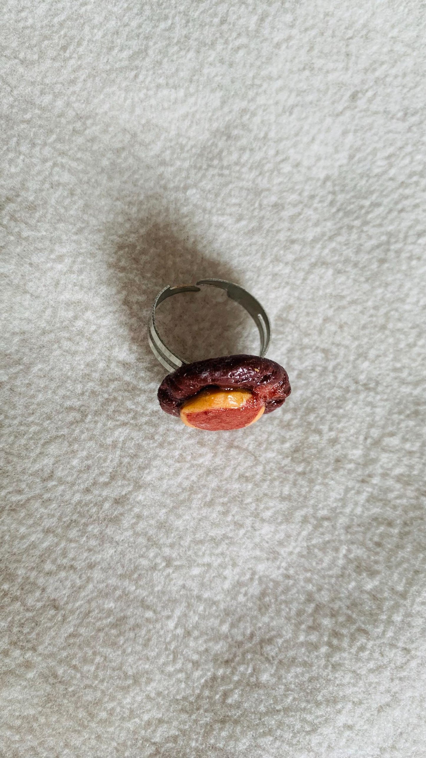 Adjustable Buckeye brownie cookie ring